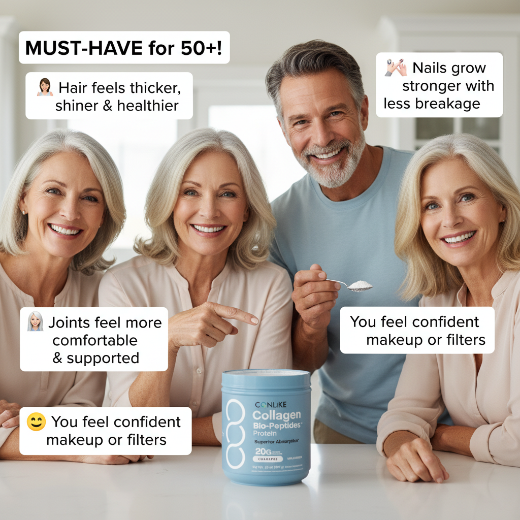 ✨Collagen Bio-Peptides Powder 20oz 🎁Grassfed Protein Supplement - Advanced with 18 Essential Amino Acids-ABB8
