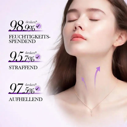 🔥Kaufe 1, erhalte 1 kostenlos🎁Kollagen-Fullerene-Festigungs-Halscreme – Reduziert Falten und Doppelkinn, Fünf Rollen für eine umfassende Massage-ABB8