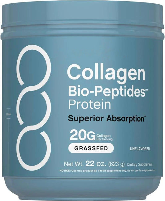 ✨Collagen Bio-Peptides Powder 20oz 🎁Grassfed Protein Supplement - Advanced with 18 Essential Amino Acids-ABB8