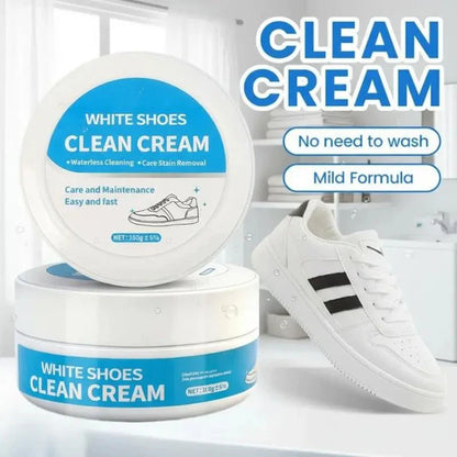 🔥First 100:2nd Item 60%Off🔥Multipurpose No-Wash White Shoe Clean Cream -W18