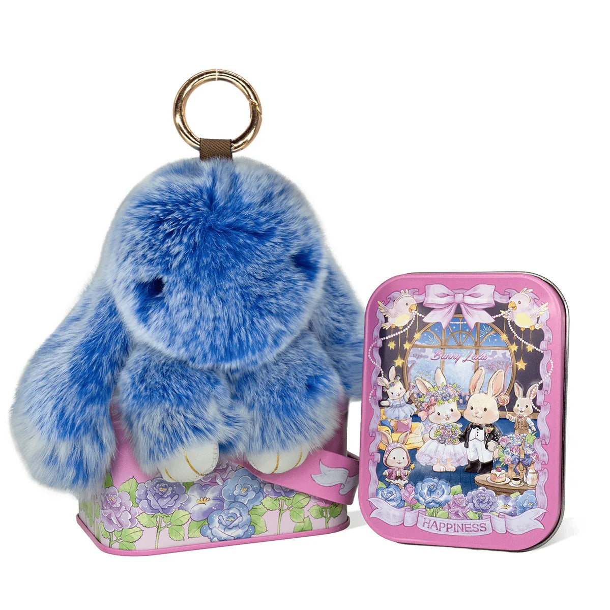 🐰Easter Early Bird Special 40% OFF🌸Handcrafted Soft Bunny Charm: Adorable Plush Rabbit Toy Keychain-923