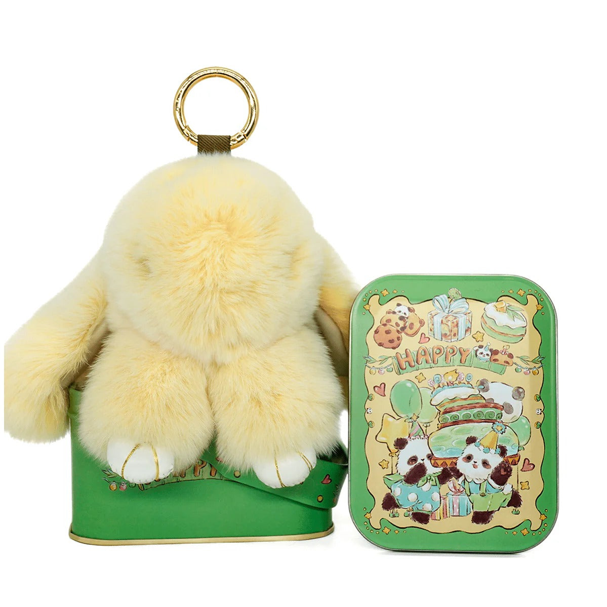 🐰Easter Early Bird Special 40% OFF🌸Handcrafted Soft Bunny Charm: Adorable Plush Rabbit Toy Keychain-923