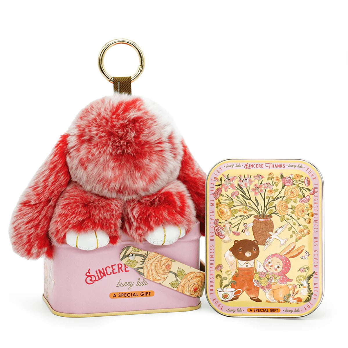 🐰Easter Early Bird Special 40% OFF🌸Handcrafted Soft Bunny Charm: Adorable Plush Rabbit Toy Keychain-923