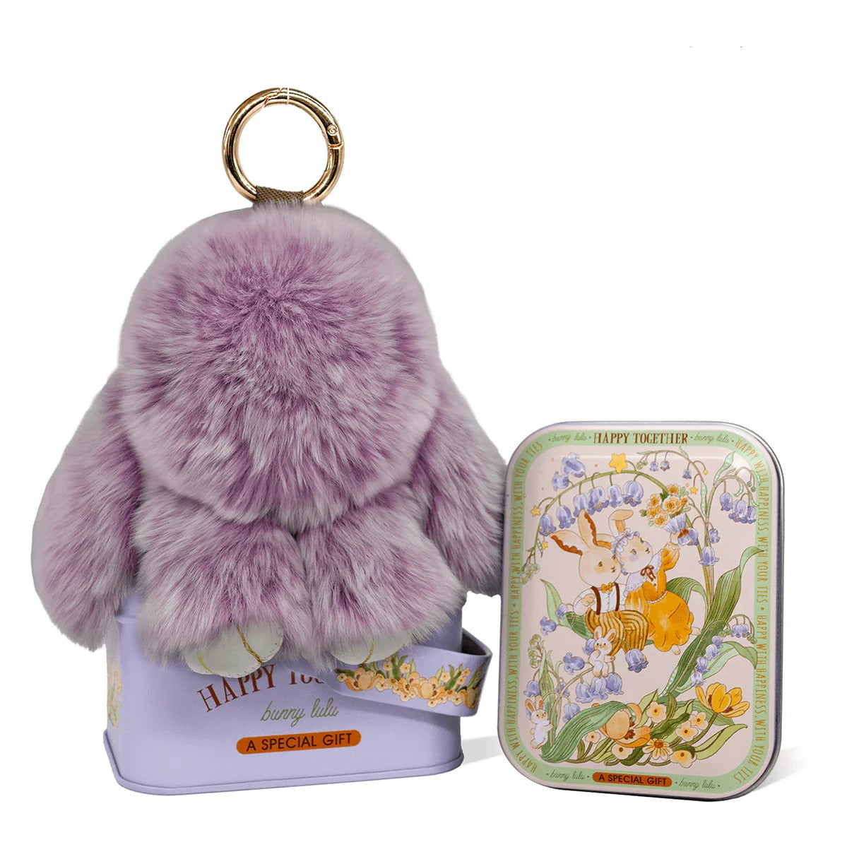 🐰Easter Early Bird Special 40% OFF🌸Handcrafted Soft Bunny Charm: Adorable Plush Rabbit Toy Keychain-923