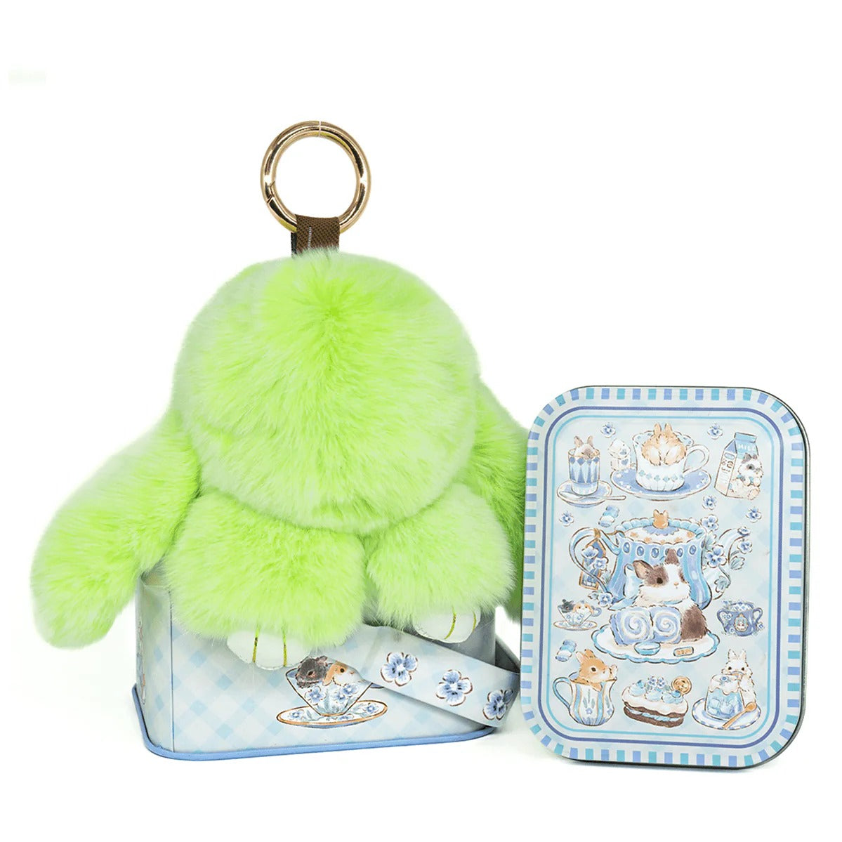 🐰Easter Early Bird Special 40% OFF🌸Handcrafted Soft Bunny Charm: Adorable Plush Rabbit Toy Keychain-923