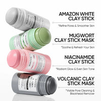 Alaska Volcano Clay Stick,Cleansing Blackhead Remover FaceMask Stick-ABB8
