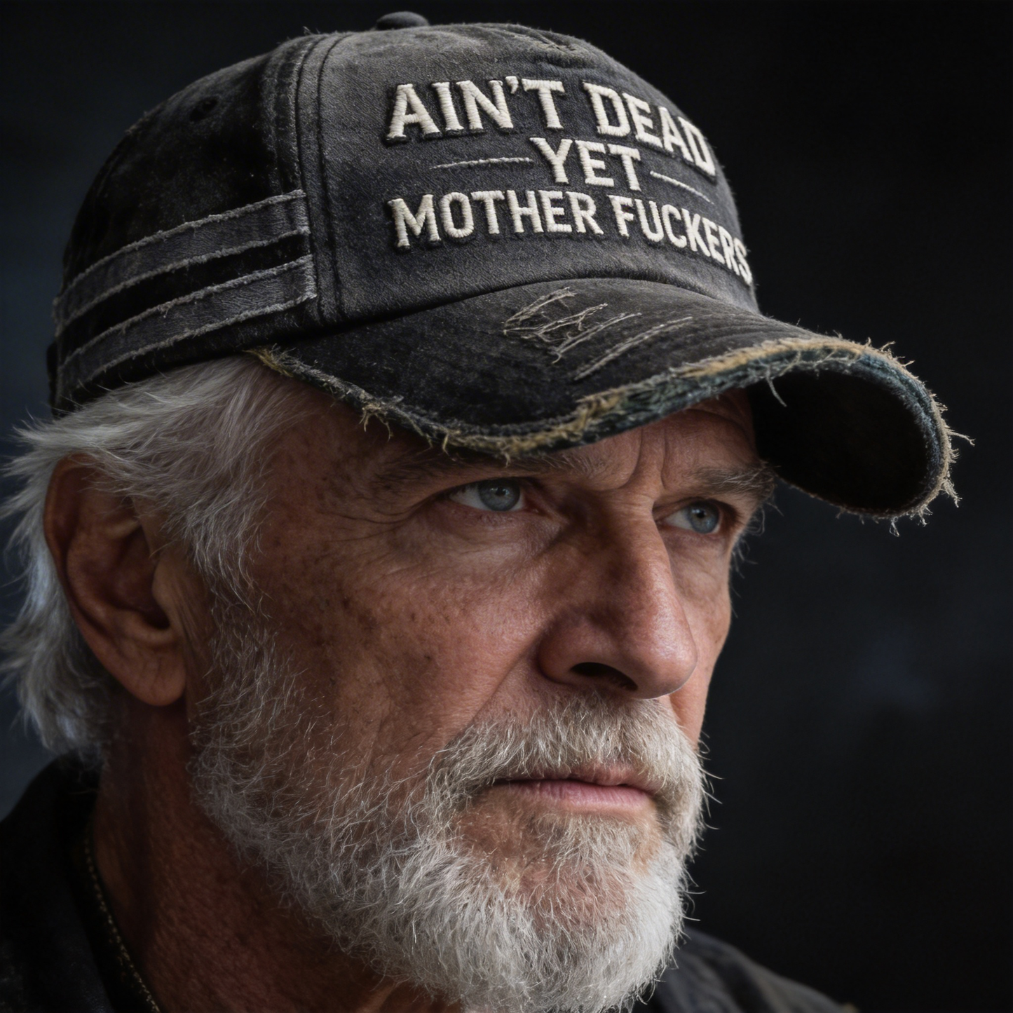🔥Last Day 49% OFF - Ain't Dead Yet Vintage Trucker Cap - A926