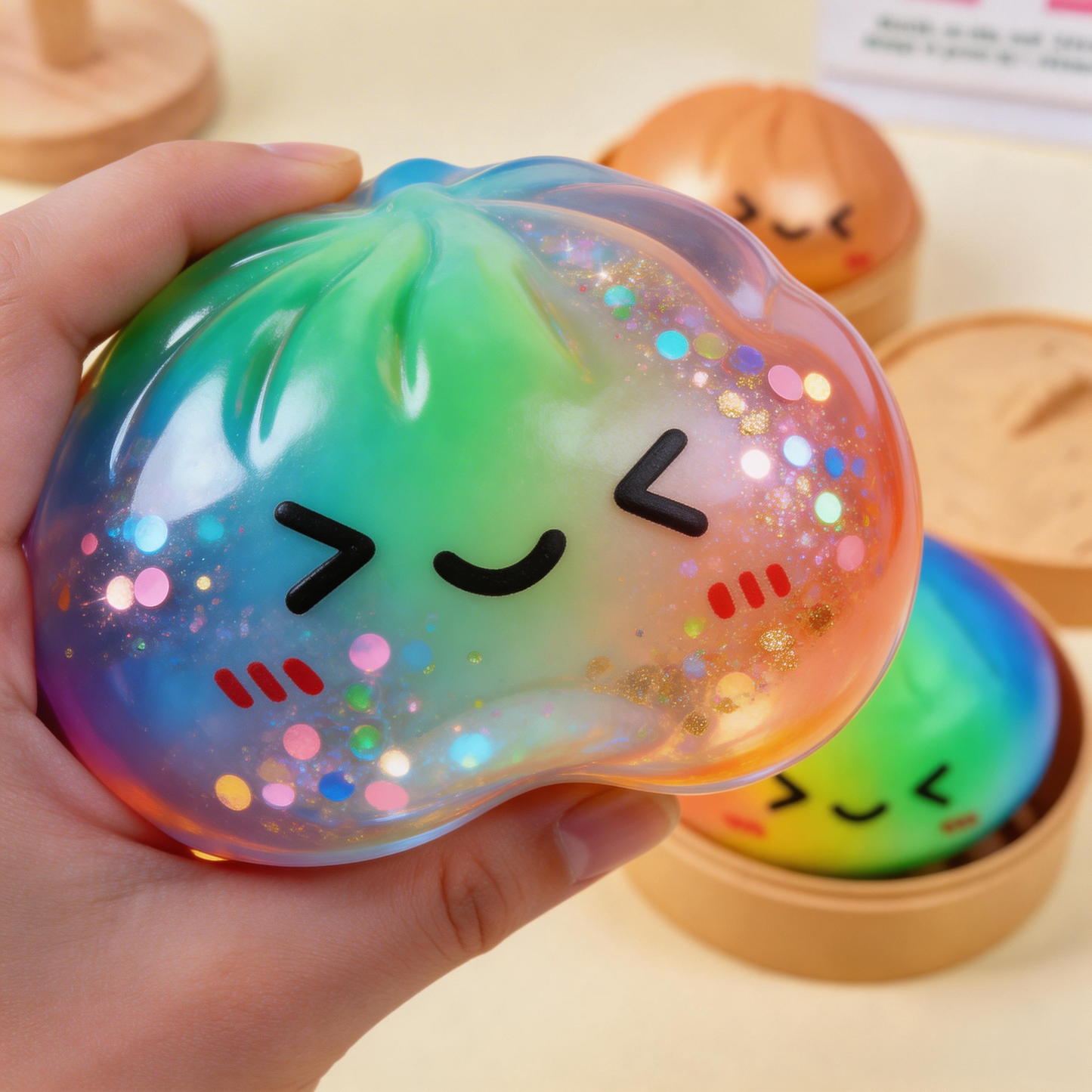 2026 Collectible Mystery Dumpling Squishy Blind Box | Find the GLOWING Chase! - A926