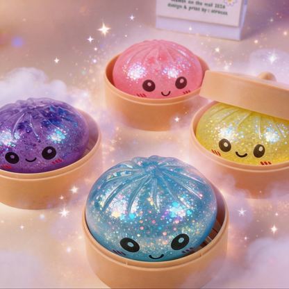 2026 Collectible Mystery Dumpling Squishy Blind Box | Find the GLOWING Chase! - A926