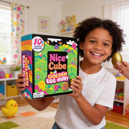 🔥2026 Ultimate 14-Piece Easter Squishy Surprise Bundle – Mystery Sensory Fidget Box with Rare Golden Egg Hunt! - A926