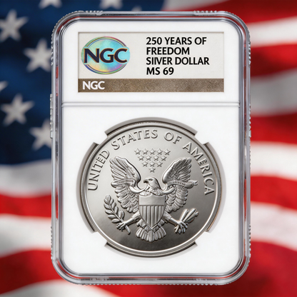 💥Last 10 sets‼️USA 🗽250th Anniversary Legal Tender Silver Dollar Coins-ABB8