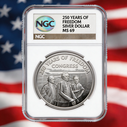 💥Last 10 sets‼️USA 🗽250th Anniversary Legal Tender Silver Dollar Coins-ABB8