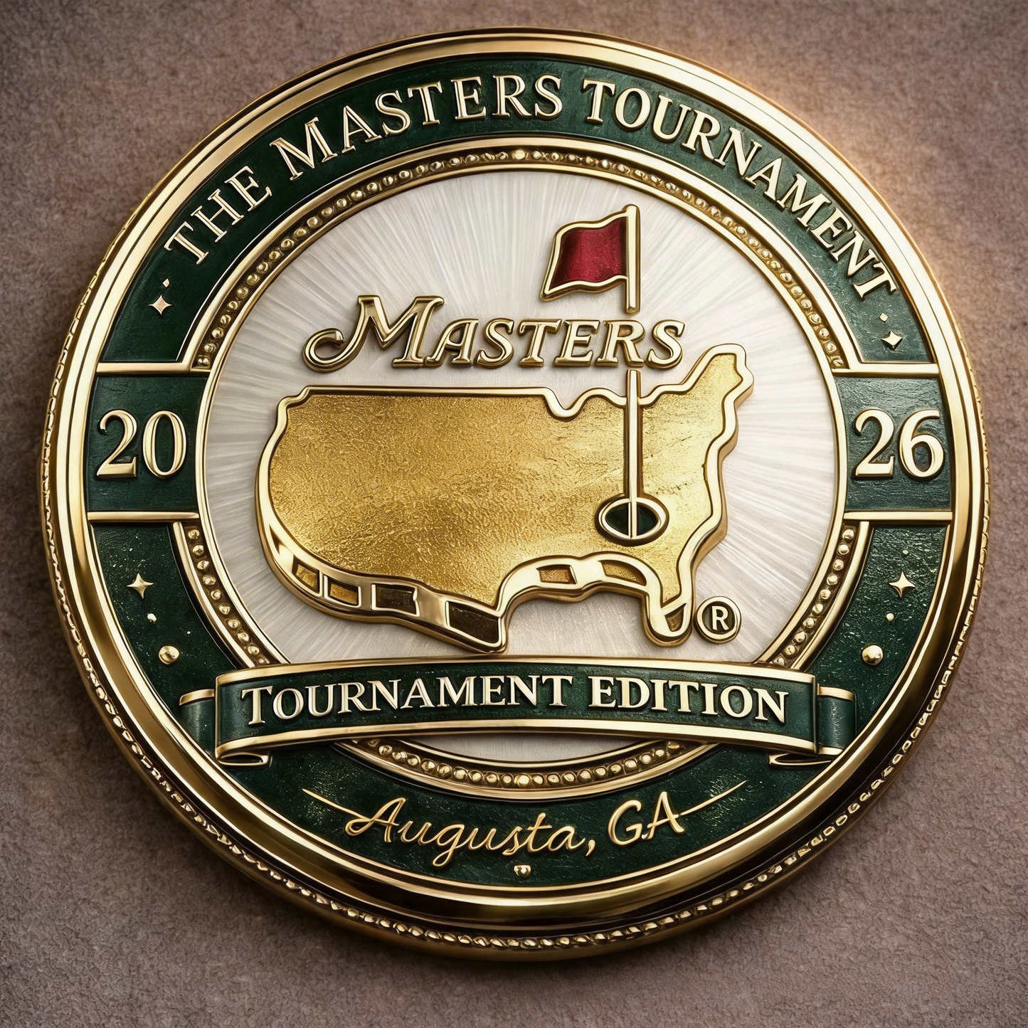 ⛳ LAST DAY 60% OFF – 2026 Masters Tournament Commemorative Coin-INT