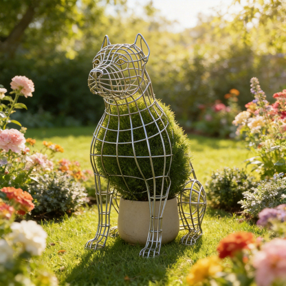 🐶 DIY Pitbull Topiary Frame- 🐾The Secret to a "Magic Garden" Your Family Will Love!-923