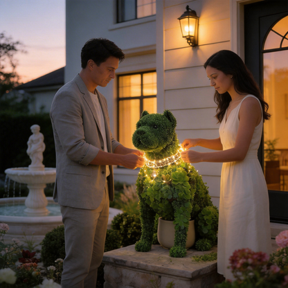 🐶 DIY Pitbull Topiary Frame- 🐾The Secret to a "Magic Garden" Your Family Will Love!-923