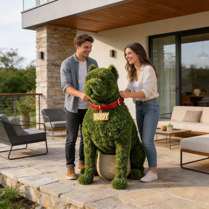 🐶 DIY Pitbull Topiary Frame- 🐾The Secret to a "Magic Garden" Your Family Will Love!-923