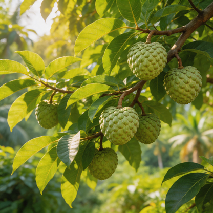 🎁65K+ SOLD! 🌿Organic Soursop Plant Kit -🏡Farm Fresh, Straight to Your Door -ABB8(E)