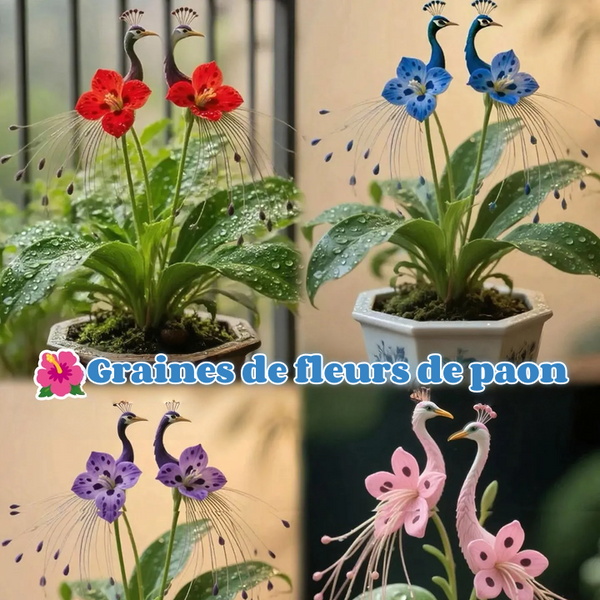 🔥Plus que 3 heures : 50 % de réduction sur les graines de fleurs de paon !🌺 Faciles à cultiver