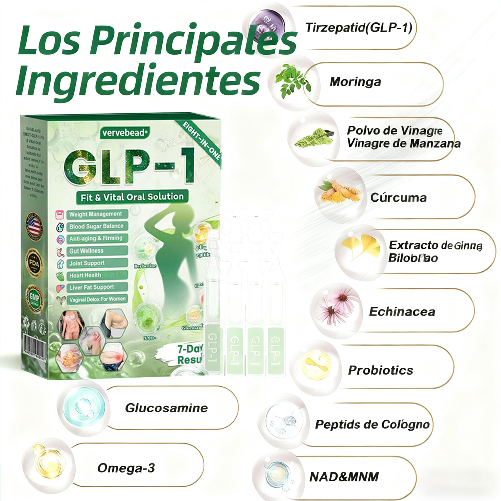 𝐕𝐞𝐫𝐯𝐞𝐛𝐞𝐚𝐝® 𝑮𝑳𝑷-𝟏 𝟖 𝒆𝒏 𝟏 𝑭𝒊𝒕 & 𝑽𝒊𝒕𝒂𝒍 (𝒔𝒐𝒍𝒐 𝒖𝒏𝒂 𝒗𝒆𝒛 𝒂𝒍 𝒅𝒊́𝒂, 𝒄𝒂𝒎𝒃𝒊𝒐𝒔 𝒗𝒊𝒔𝒊𝒃𝒍𝒆𝒔 𝒆𝒏 𝟕 𝒅𝒊́𝒂𝒔) √ 𝑷𝒂𝒓𝒂 𝒐𝒃𝒆𝒔𝒊𝒅𝒂𝒅, 𝒔𝒂𝒍𝒖𝒅 𝒄𝒂𝒓𝒅𝒊𝒐𝒗𝒂𝒔𝒄𝒖𝒍𝒂𝒓, 𝒅𝒊𝒂𝒃𝒆𝒕𝒆𝒔, 𝒂𝒑𝒏𝒆𝒂 𝒅𝒆𝒍 𝒔𝒖𝒆𝒏̃𝒐, 𝒔𝒂𝒍𝒖𝒅 𝒊𝒏𝒕𝒆𝒔𝒕𝒊𝒏𝒂𝒍, 𝒑𝒓𝒐𝒃𝒍𝒆𝒎𝒂𝒔 𝒂𝒓𝒕𝒊𝒄𝒖𝒍𝒂𝒓𝒆𝒔 𝒚 𝒎𝒂́𝒔-ZZQ xy