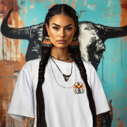 NO ONE IS ILLEGAL ON STOLEN LAND. WE WALK ON NATIVE LAND | Two sides - A926