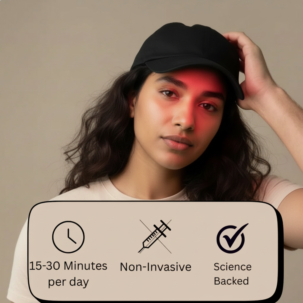 Red Light Hair Growth Cap™-H1