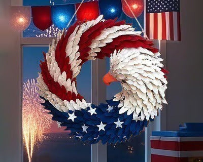 🔥First 100:2nd Item 60%Off🔥MAGA Brave Wings Wreath-W18