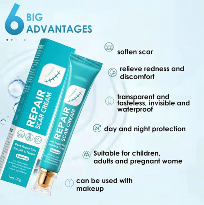[Buy 1 Get 1 🔥]Repair Scar Cream🎁Smooth & Firm Skin, Reduce Wrinkles, Remove Dead Skin - Healing-ABB8