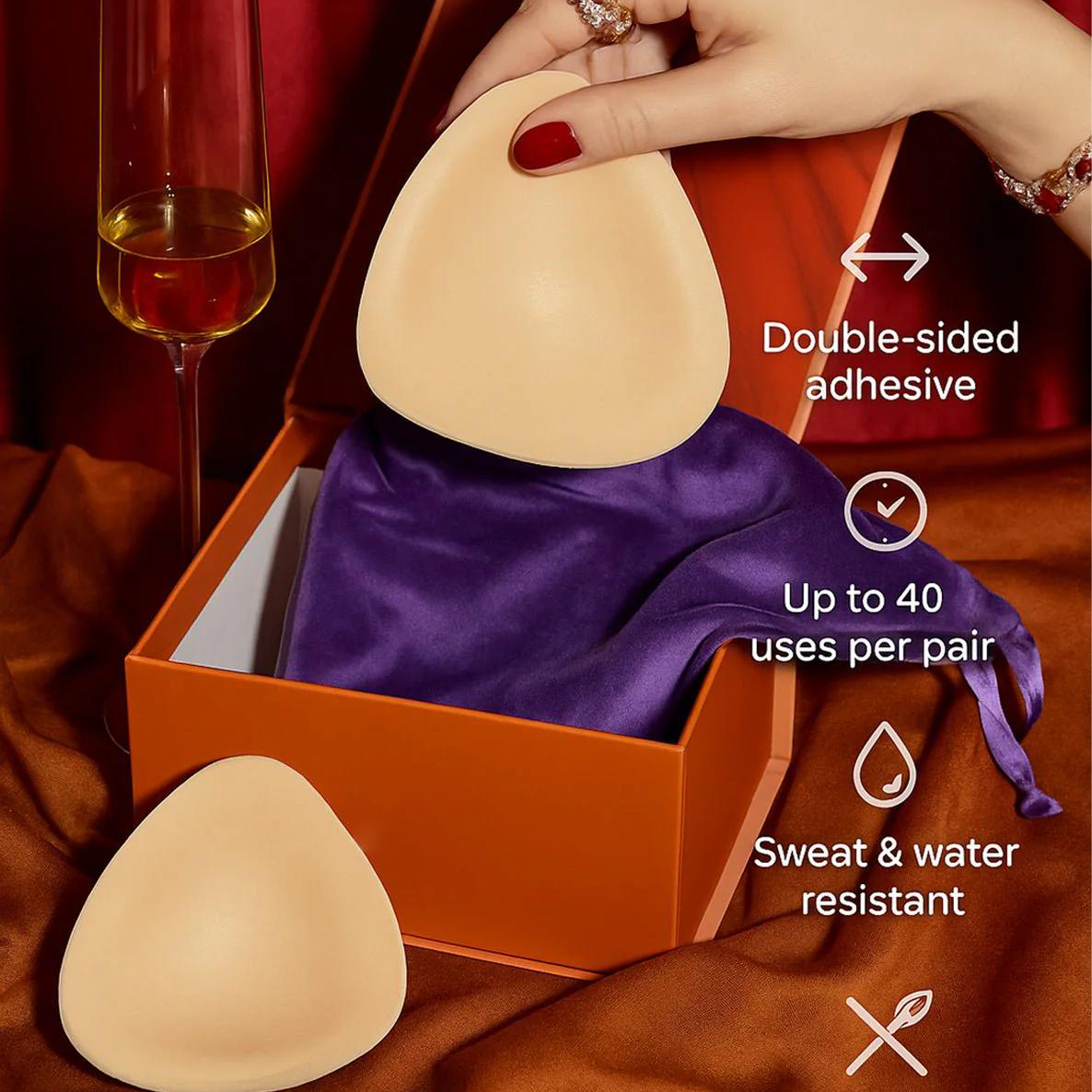 🎁BUY 1 FREE 1✨Invisible Lift Sticky Bra ✨-Inserts Prevents Nipple Slips,No Sewing Required-ABB8
