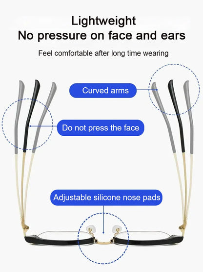 🔥Hot Sale🔥✨Ultra Light Anti Blue Presbyopic Glasses-GD