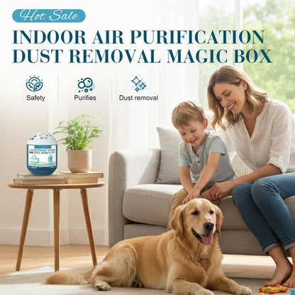🔥2026 New Collection - Limited-Time Pre-Sale⏰Indoor Air Purification Dust Removal Magic Box🏠🌿ZZQ
