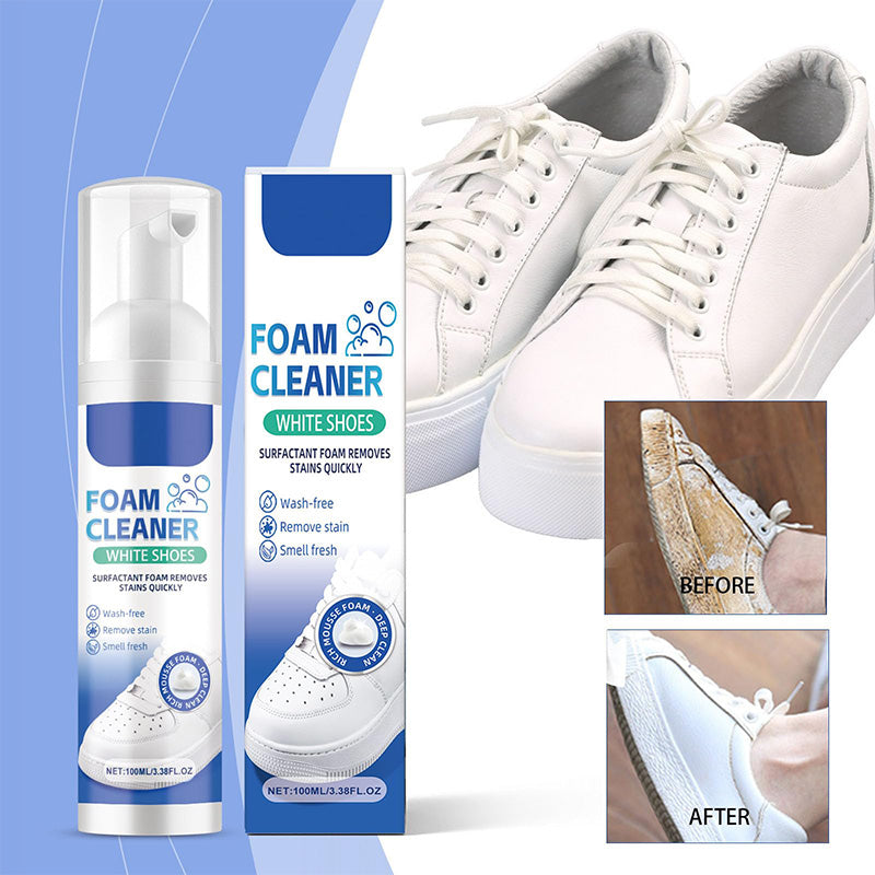 🎉Limited Time Discount 50%🎁No-Rinse Shoe Cleaner -White Shoe Stain Remover Spray-ABB8