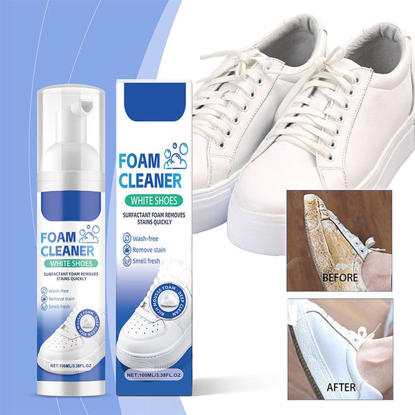 🎉Limited Time Discount 50%🎁No-Rinse Shoe Cleaner -White Shoe Stain Remover Spray-ABB8
