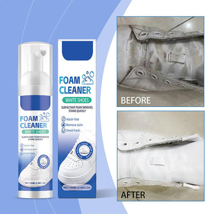 🎉Limited Time Discount 50%🎁No-Rinse Shoe Cleaner -White Shoe Stain Remover Spray-ABB8