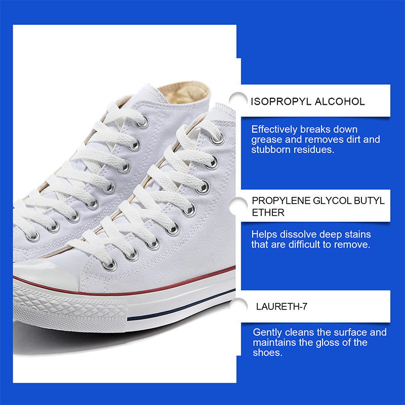 🎉Limited Time Discount 50%🎁No-Rinse Shoe Cleaner -White Shoe Stain Remover Spray-ABB8