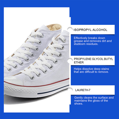 🎉Limited Time Discount 50%🎁No-Rinse Shoe Cleaner -White Shoe Stain Remover Spray-ABB8
