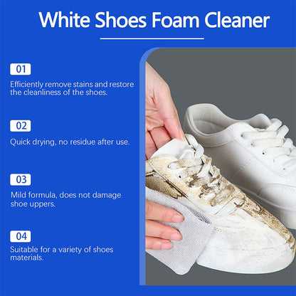 🎉Limited Time Discount 50%🎁No-Rinse Shoe Cleaner -White Shoe Stain Remover Spray-ABB8