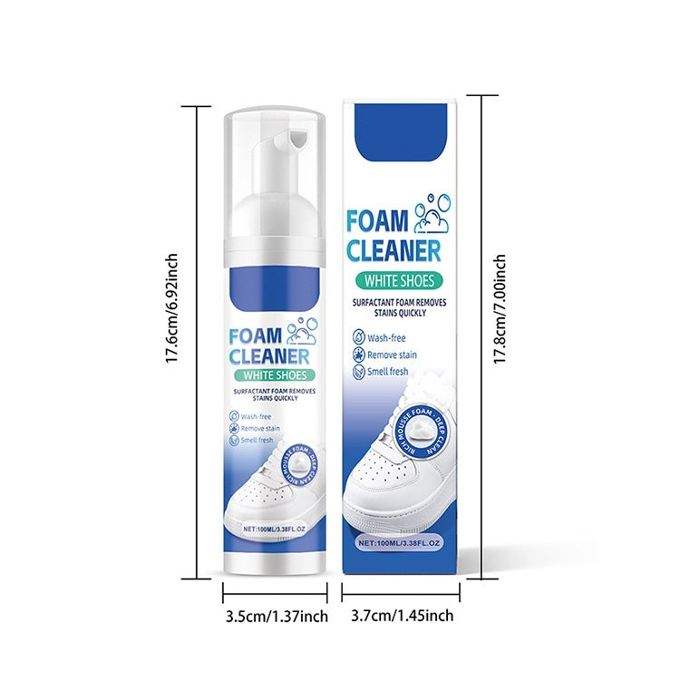 🎉Limited Time Discount 50%🎁No-Rinse Shoe Cleaner -White Shoe Stain Remover Spray-ABB8