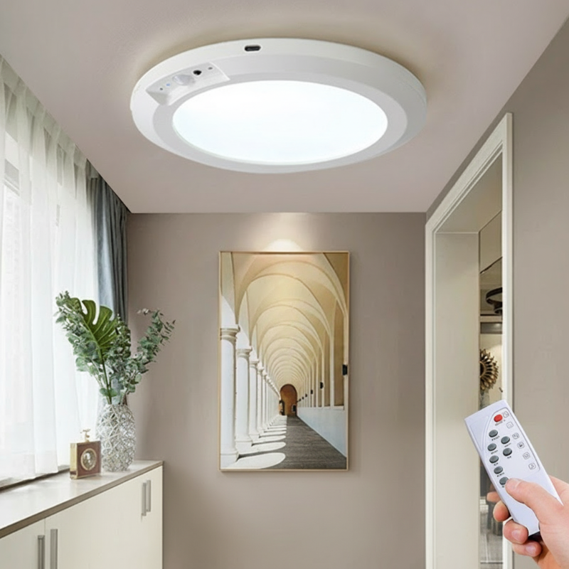 ✨ Rechargeable Motion Sensor Ceiling Light – Auto-On/Off, Magnetic Mount & Waterproof for Closet, Stairs, Garage & Balcony 🔦🏡-H1