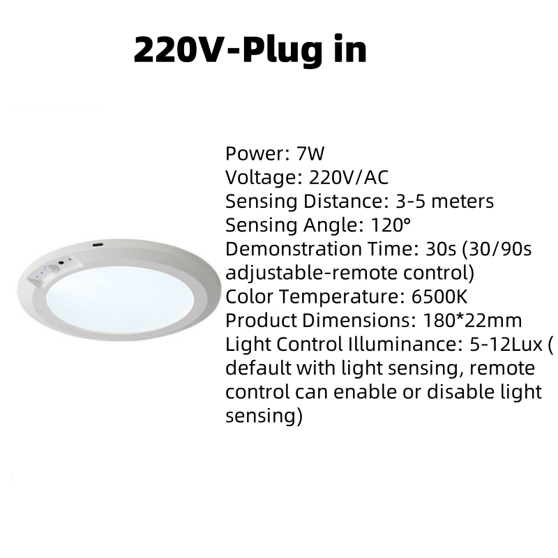 ✨ Rechargeable Motion Sensor Ceiling Light – Auto-On/Off, Magnetic Mount & Waterproof for Closet, Stairs, Garage & Balcony 🔦🏡-H1