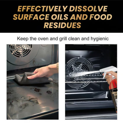 🧼 BUY 2 GET 1 FREE! ✨ Oven & Grill Cleaner Spray – Dissolves Grease in 5 Mins, No Scrubbing & Eliminates Odors 🔥  21 Reviews-HZ