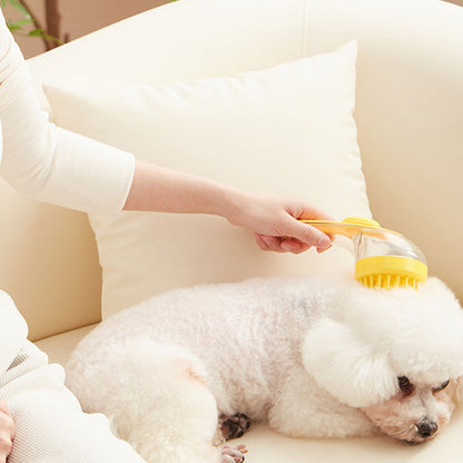 🔥Buy 1 Get 1 Free🔥Pet Bath Brush with Long Handle & Shampoo Dispenser🐾-ABB8