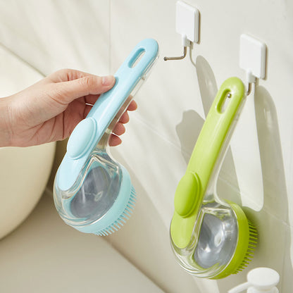 🔥Buy 1 Get 1 Free🔥Pet Bath Brush with Long Handle & Shampoo Dispenser🐾-ABB8