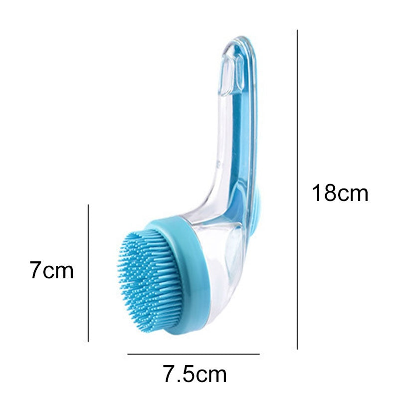 🔥Buy 1 Get 1 Free🔥Pet Bath Brush with Long Handle & Shampoo Dispenser🐾-ABB8