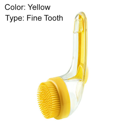 🔥Buy 1 Get 1 Free🔥Pet Bath Brush with Long Handle & Shampoo Dispenser🐾-ABB8