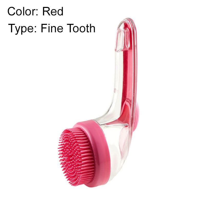 🔥Buy 1 Get 1 Free🔥Pet Bath Brush with Long Handle & Shampoo Dispenser🐾-ABB8