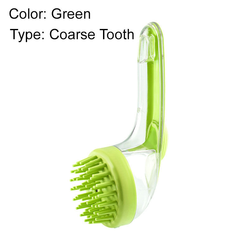 🔥Buy 1 Get 1 Free🔥Pet Bath Brush with Long Handle & Shampoo Dispenser🐾-ABB8
