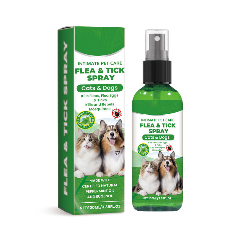 🍃Natural Flea & Tick Spray for Dogs and Cats🐾 Keep Your Beloved Pet Free from Pests-ABB8