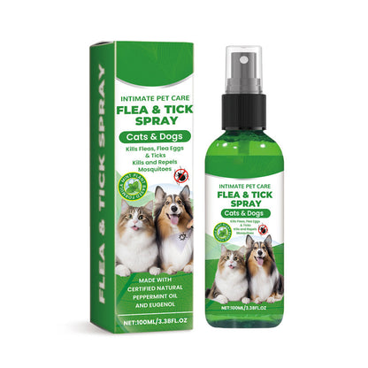 🍃Natural Flea & Tick Spray for Dogs and Cats🐾 Keep Your Beloved Pet Free from Pests-ABB8