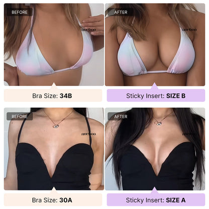 🎁BUY 1 FREE 1✨Invisible Lift Sticky Bra ✨-Inserts Prevents Nipple Slips,No Sewing Required-ABB8