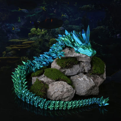 🏆Articulated 3D Dragon Toys with 3D Dragon Eggs🐉-Mythical Pieces Dragon🔥-ABB8